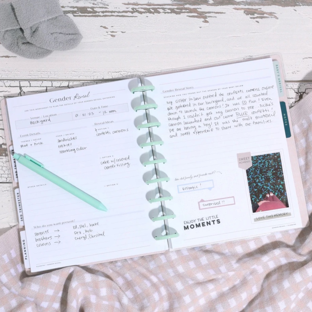 NWT- Happy Planner Undated Pregnancy Planner - Picture 6 of 9